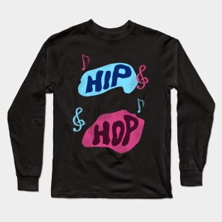 Hip-Hop T-Shirt for Music lovers Long Sleeve T-Shirt